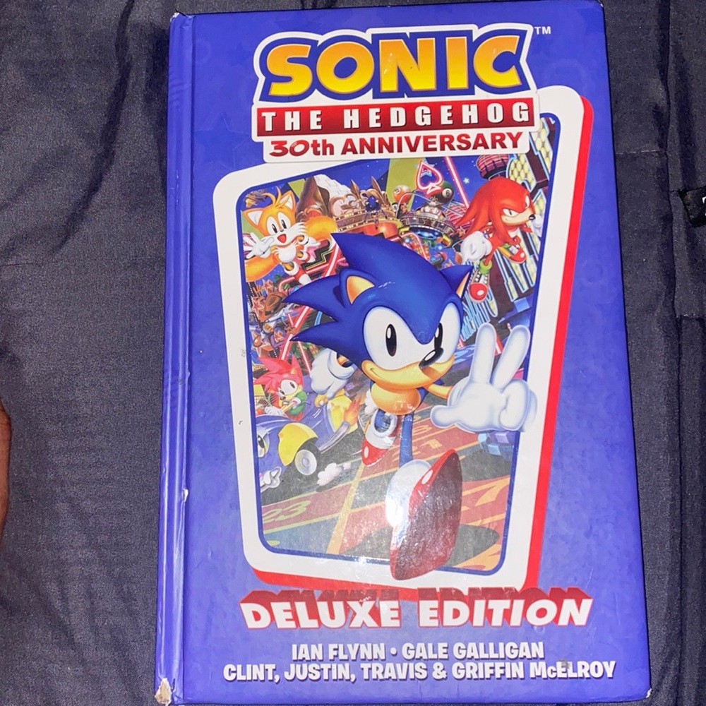 The sonic the hedgehog graphic novel